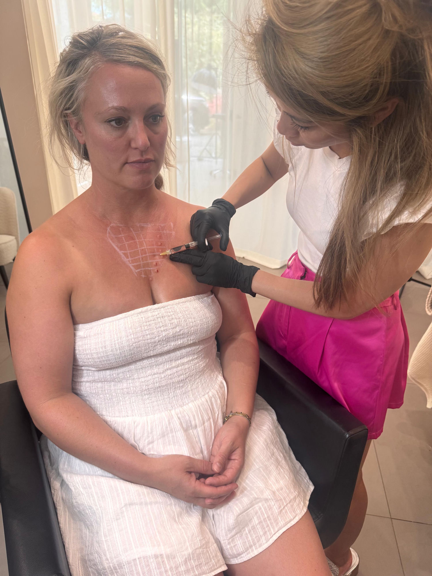 Injectable behandeling in de kliniek